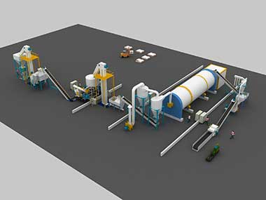 3D design pellet plant