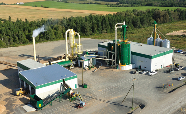 biomass pellet plant in America