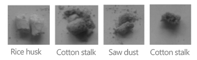 Combustion ash at 920℃