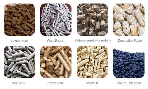 Analysis of the combustion characteristics of 8 kinds of biomass pellets