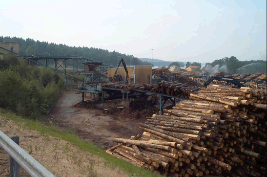 Log debarking