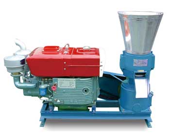 diesel engine pellet mill