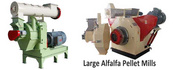 large alfalfa pellet mills