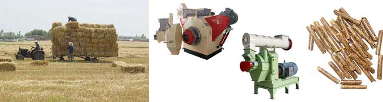 large crop residue pellet mill