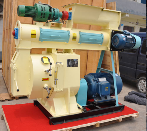 electric motor pellet mill