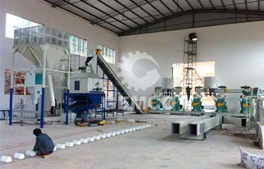 8ton/h wood pellet line in china