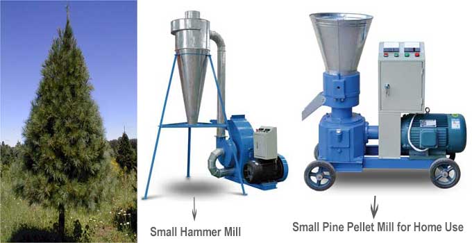 small hammer mill and small pine pellet mill for home use