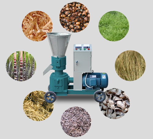 small wood pellet machine