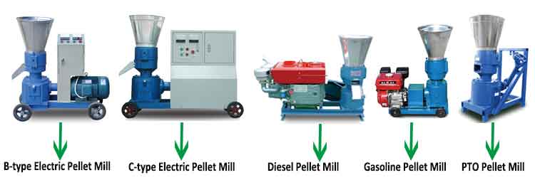 Small Wood Pellet Mill 