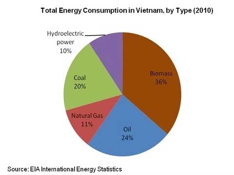 Vietnam total energy consumption