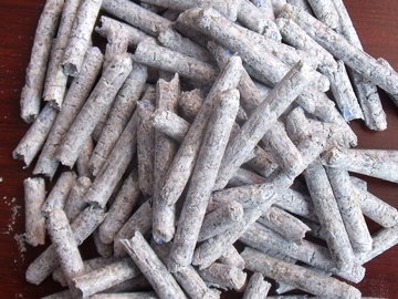 waste paper pellets