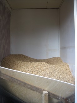 wood pellet silo