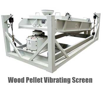 wood pellet screen